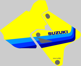 DRZ 400 Retro graphics